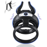 BDStyle OX Horn 10 Functions Vibrating Cock Ring